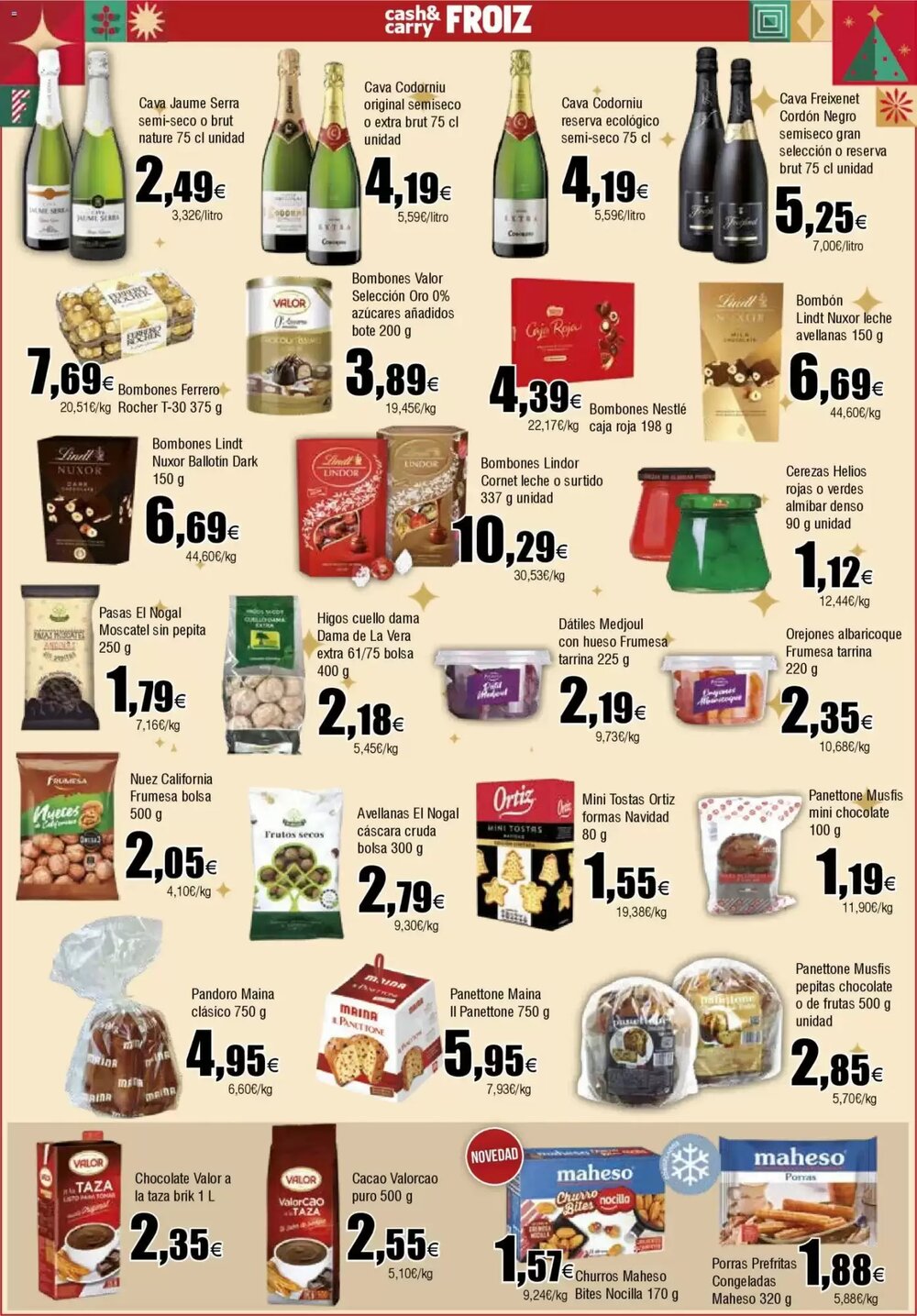 Folleto promocional de FROIZ válido desde el 02/12/2025 - Página 2.