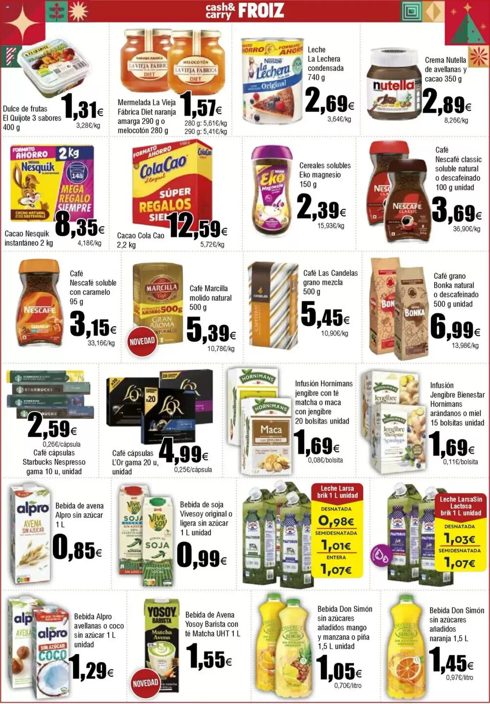 Folleto promocional de FROIZ válido desde el 02/12/2025 - Página 7.