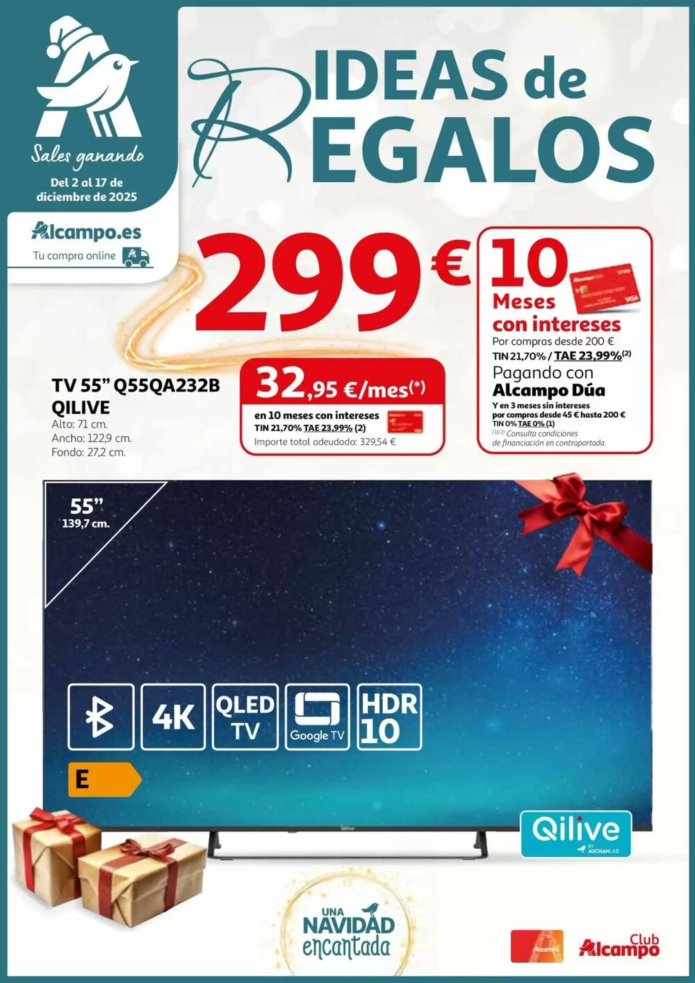 Folleto promocional de Alcampo válido desde el 02/12/2025 - Página 1.