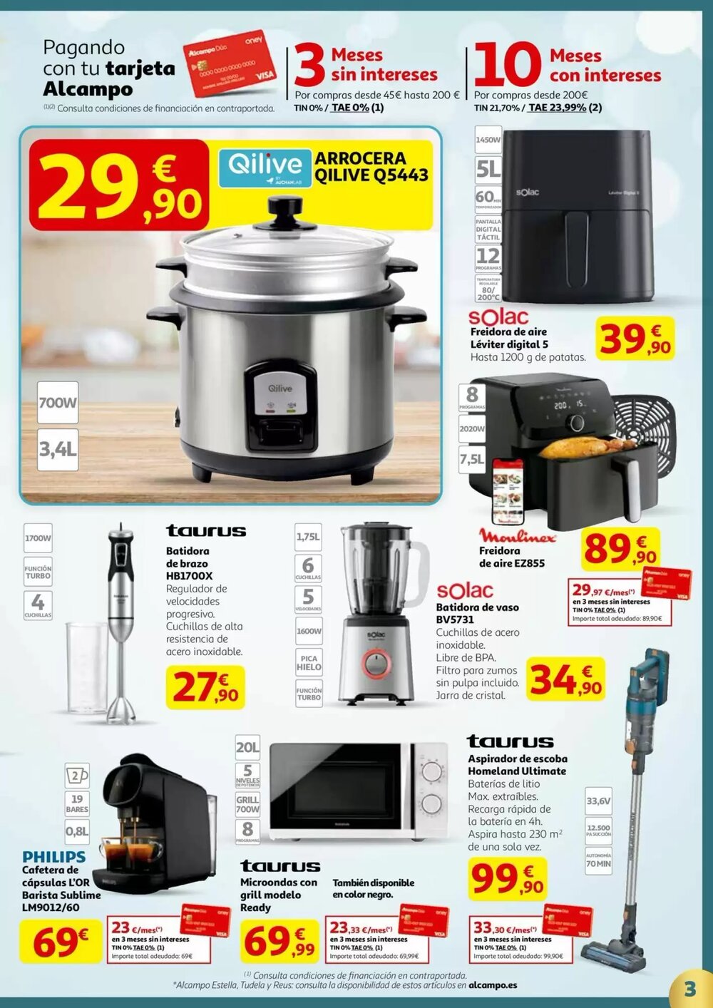 Folleto promocional de Alcampo válido desde el 02/12/2025 - Página 3.