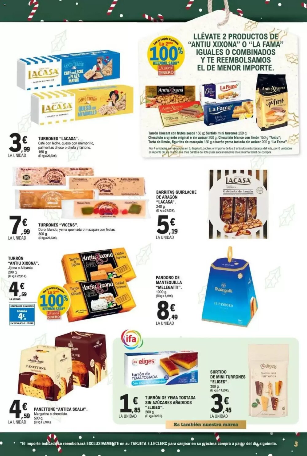 Folleto promocional de E.Leclerc válido desde el 03/12/2025 - Página 3.
