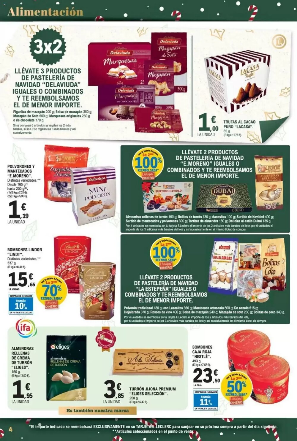 Folleto promocional de E.Leclerc válido desde el 03/12/2025 - Página 4.
