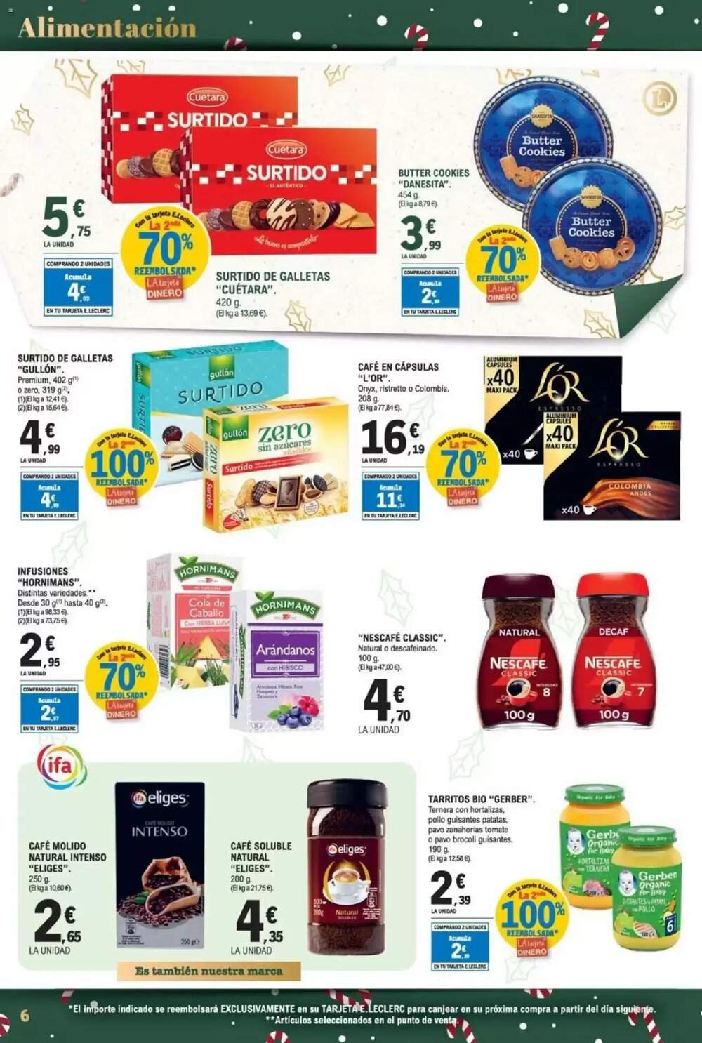 Folleto promocional de E.Leclerc válido desde el 03/12/2025 - Página 6.