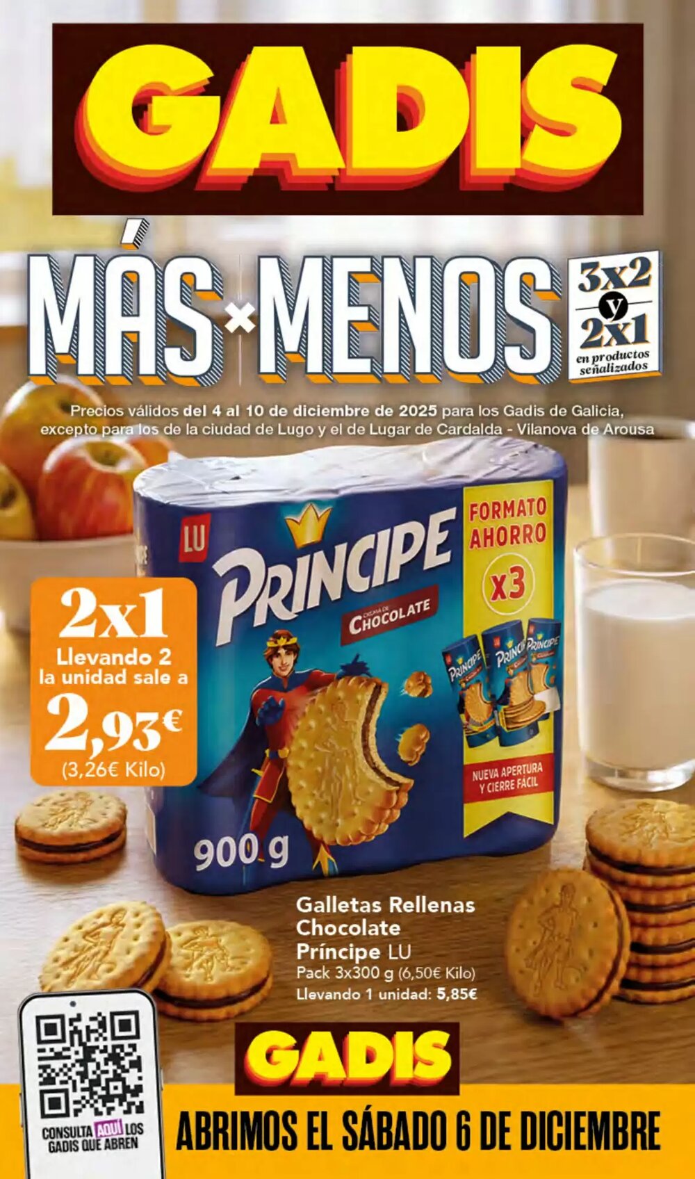 Folleto promocional de Gadis válido desde el 04/12/2025 - Página 1.