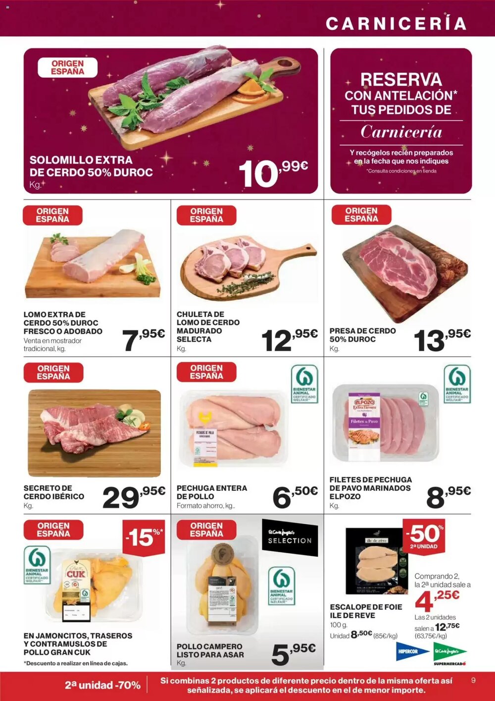 Folleto promocional de El Corte Inglés válido desde el 04/12/2025 - Página 9.