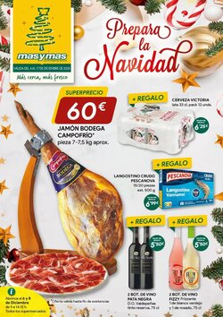 Folleto promocional de Masymas válido desde el 04/12/2025