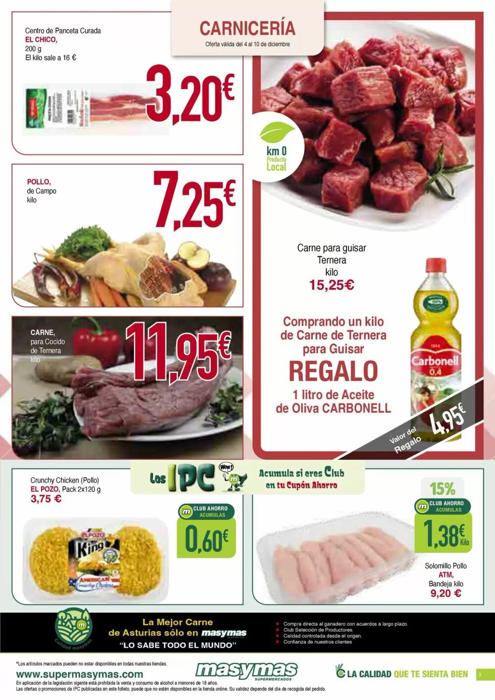 Folleto promocional de Masymas válido desde el 04/12/2025 - Página 3.