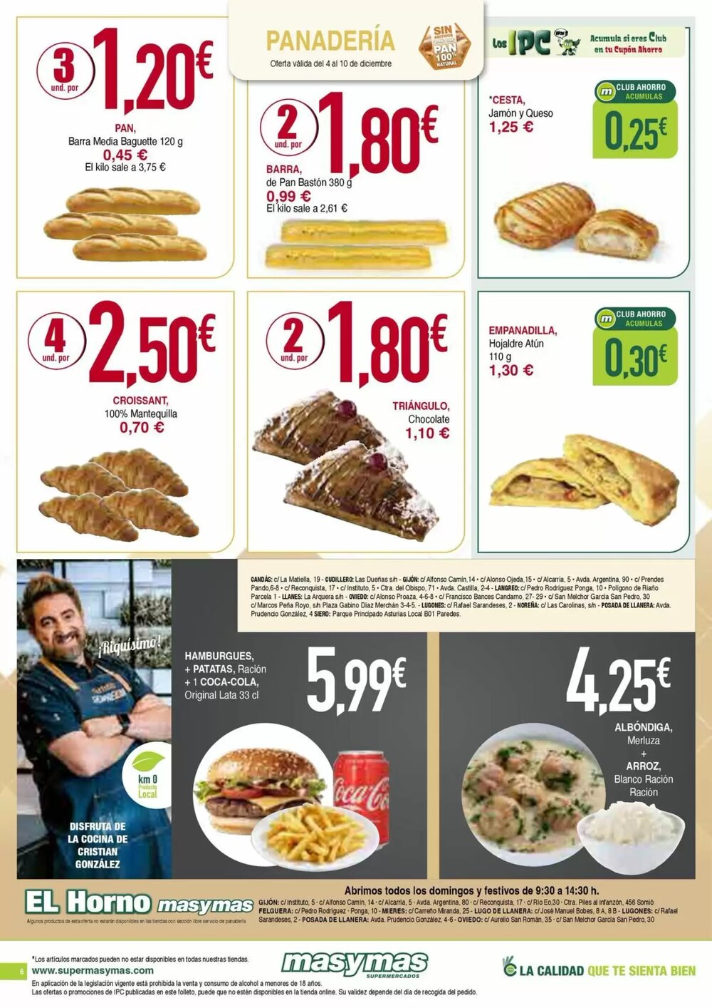 Folleto promocional de Masymas válido desde el 04/12/2025 - Página 6.