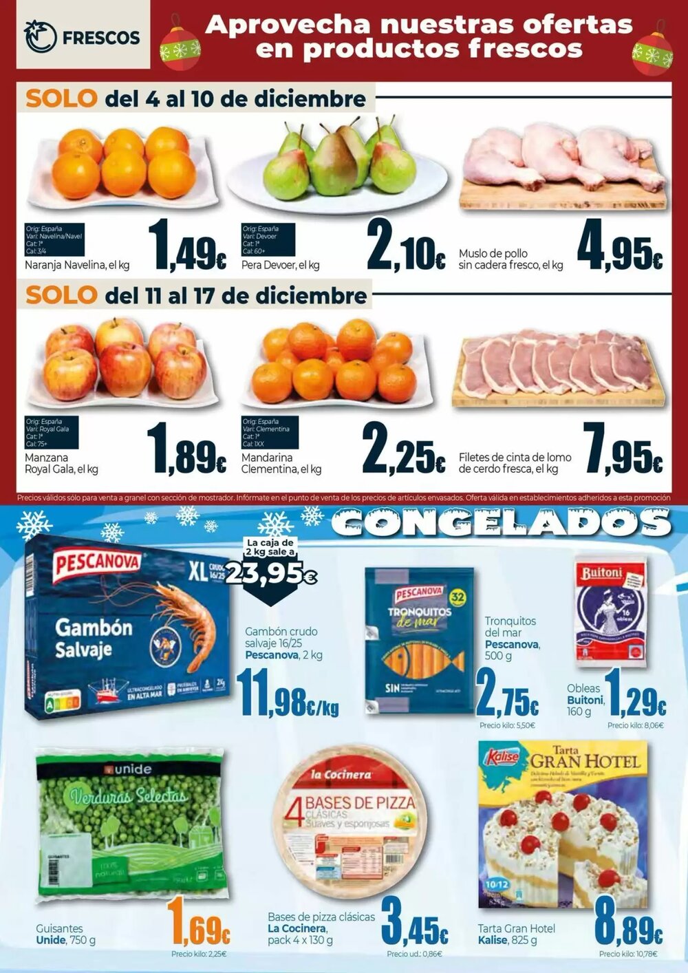 Folleto promocional de Unide Market válido desde el 04/12/2025 - Página 2.