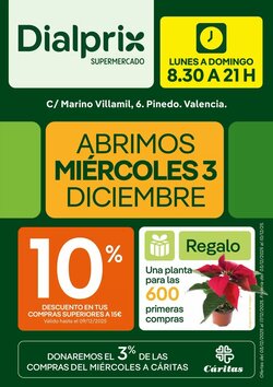 Folleto promocional de Dialprix válido desde el 04/12/2025