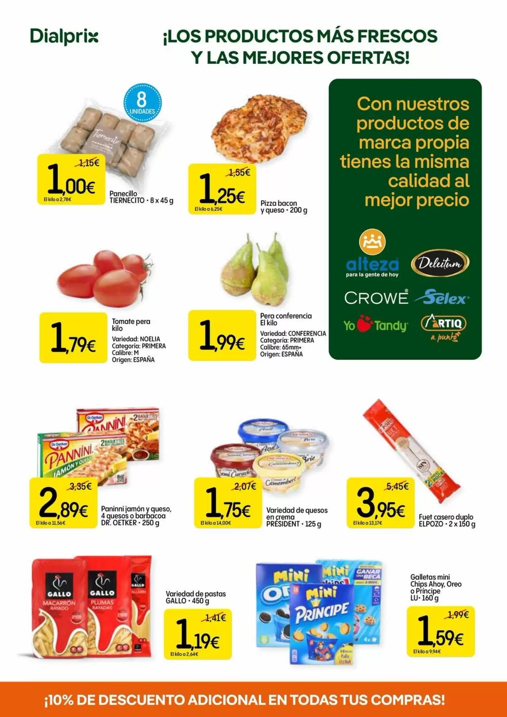 Folleto promocional de Dialprix válido desde el 04/12/2025 - Página 2.