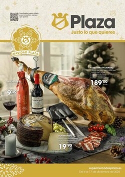 Folleto promocional de Supermercados Plaza válido desde el 04/12/2025