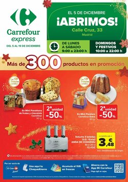 Folleto promocional de Carrefour válido desde el 05/12/2025