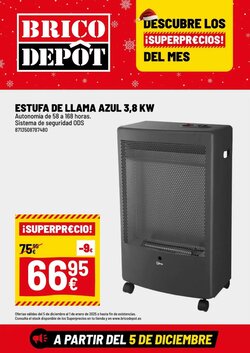 Folleto promocional de Brico Depôt válido desde el 05/12/2025