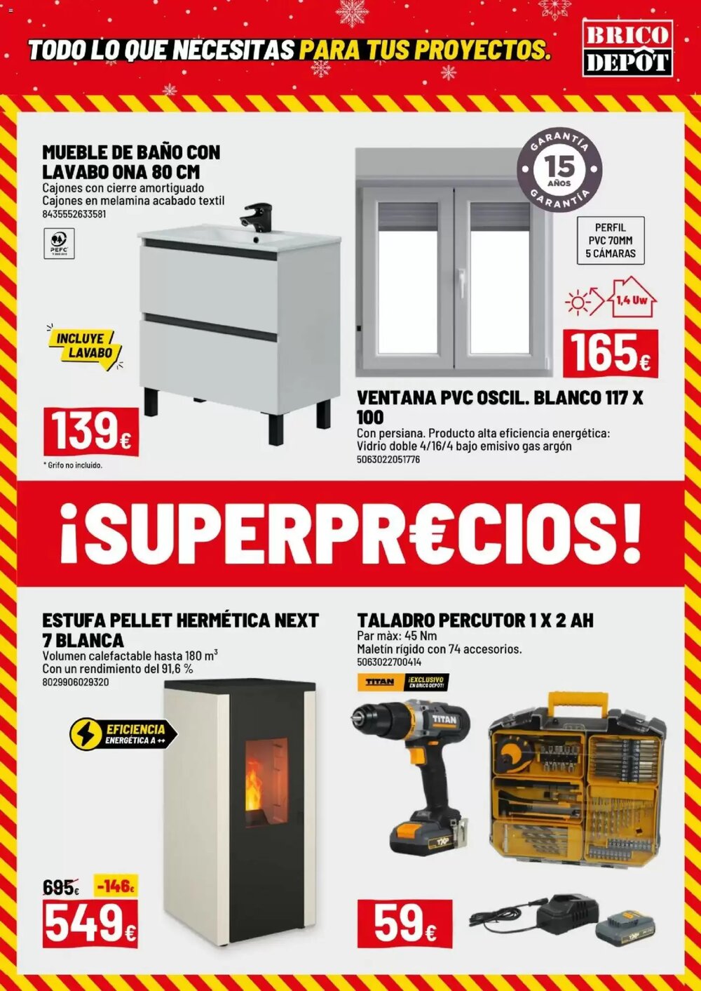 Folleto promocional de Brico Depôt válido desde el 05/12/2025 - Página 3.