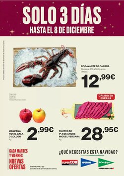 Folleto promocional de Supercor válido desde el 05/12/2025