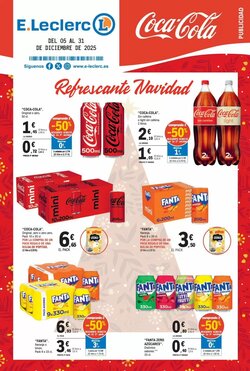 Folleto promocional de E.Leclerc válido desde el 05/12/2025