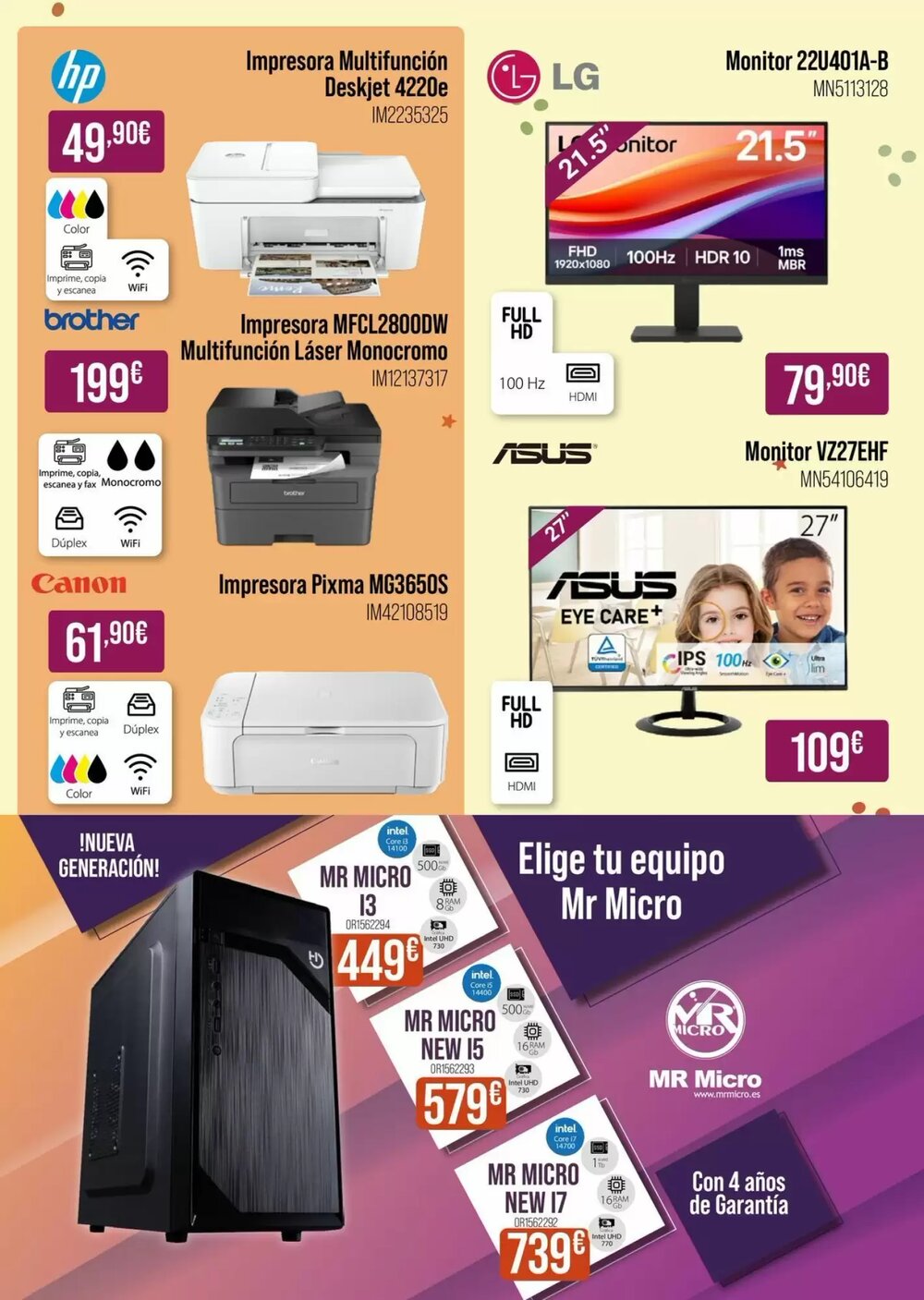 Folleto promocional de MR Micro válido desde el 05/12/2025 - Página 12.