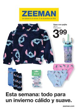 Folleto promocional de Zeeman válido desde el 06/12/2025