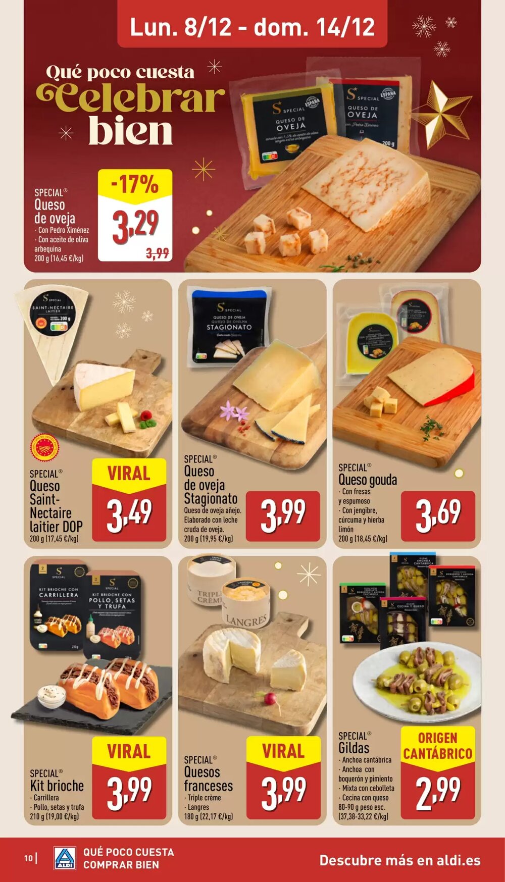 Folleto promocional de ALDI válido desde el 08/12/2025 - Página 10.