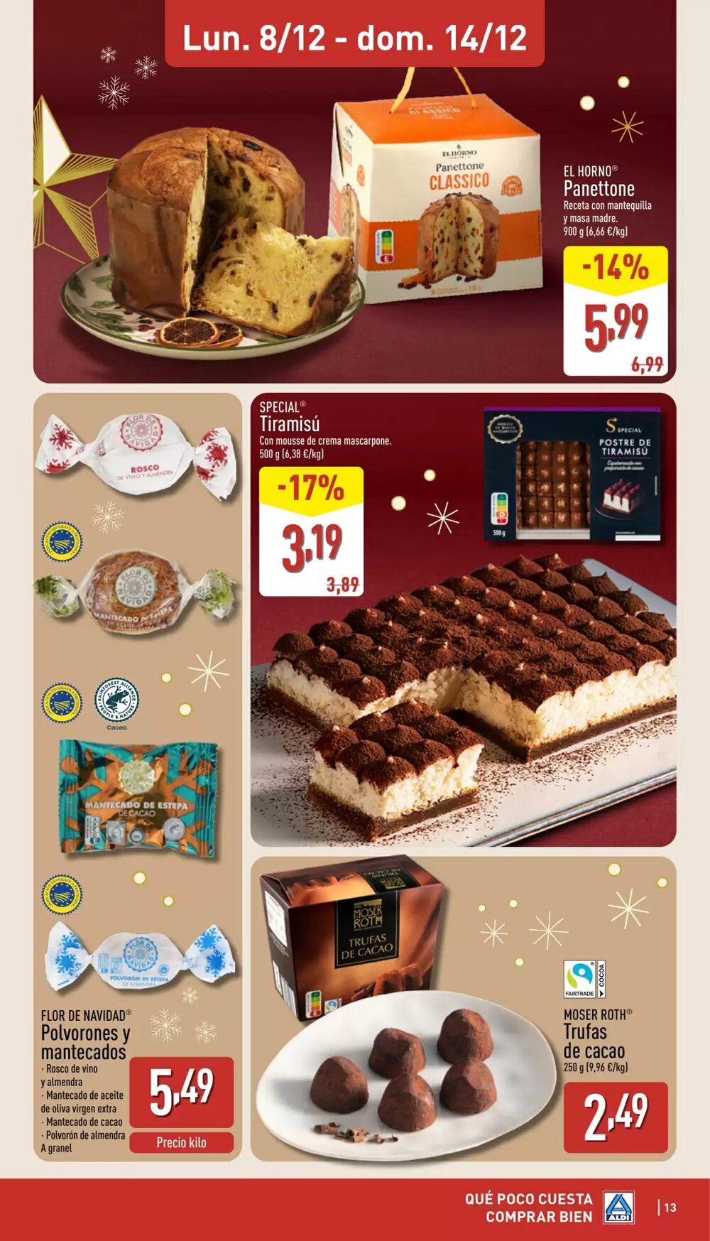 Folleto promocional de ALDI válido desde el 08/12/2025 - Página 13.
