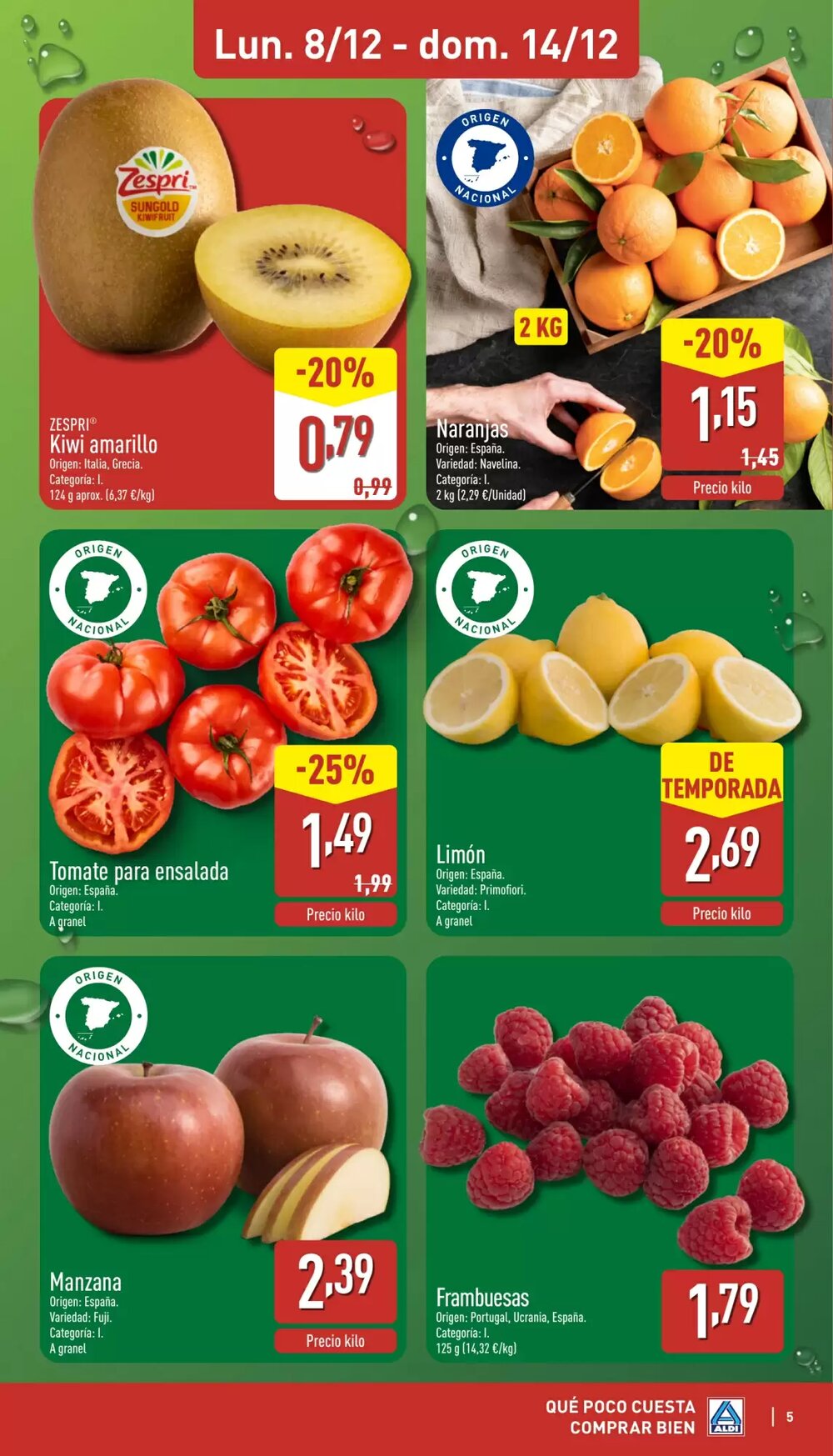 Folleto promocional de ALDI válido desde el 08/12/2025 - Página 5.