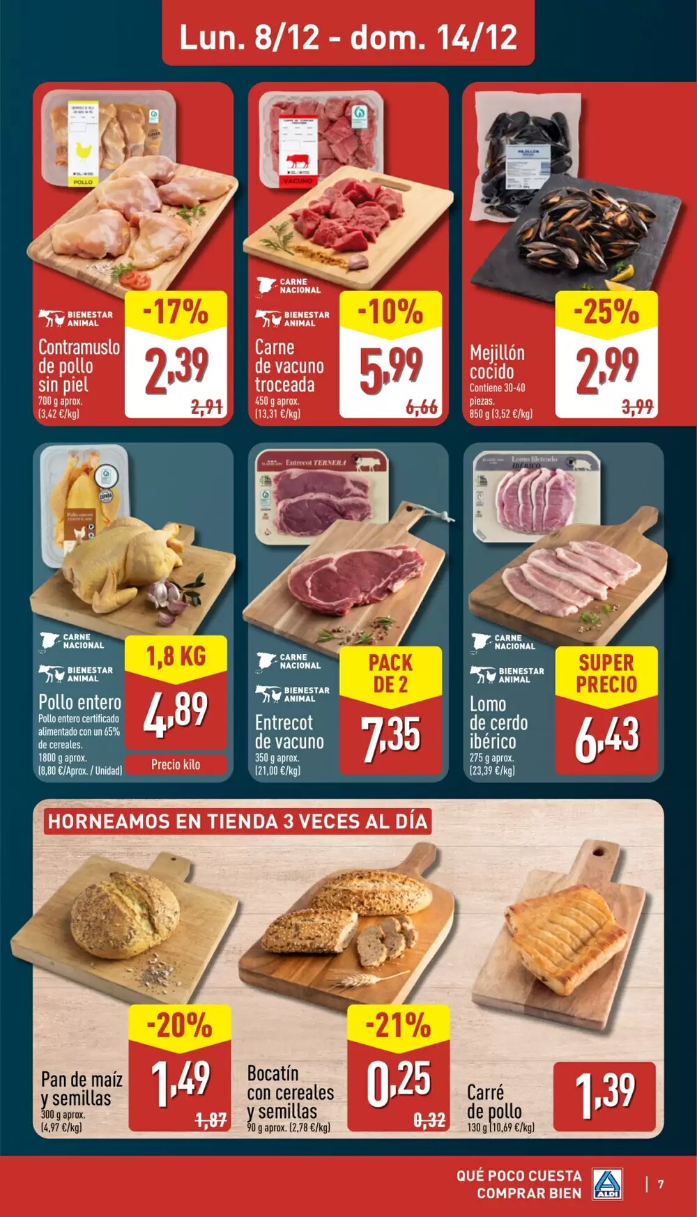 Folleto promocional de ALDI válido desde el 08/12/2025 - Página 7.