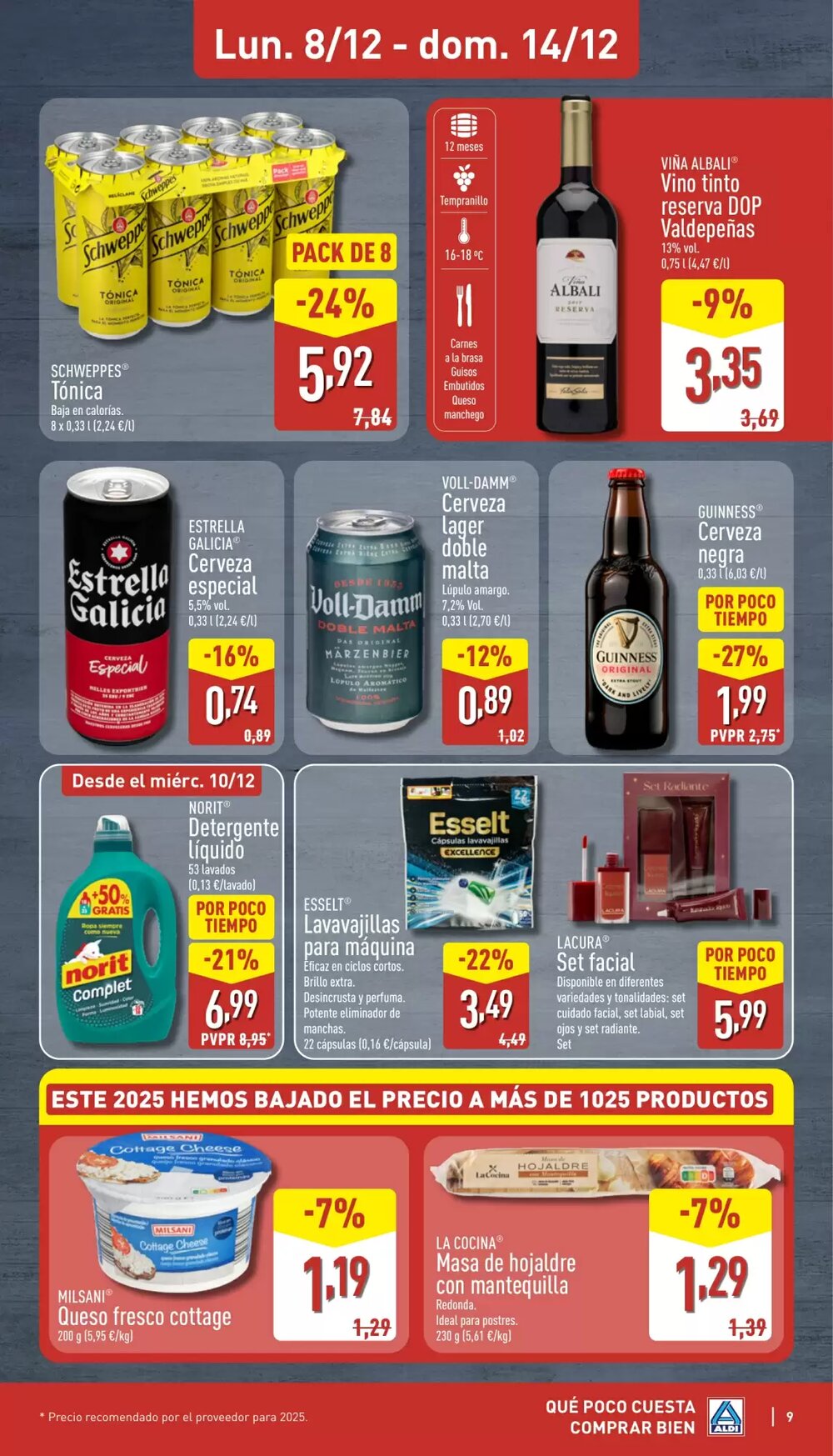Folleto promocional de ALDI válido desde el 08/12/2025 - Página 9.