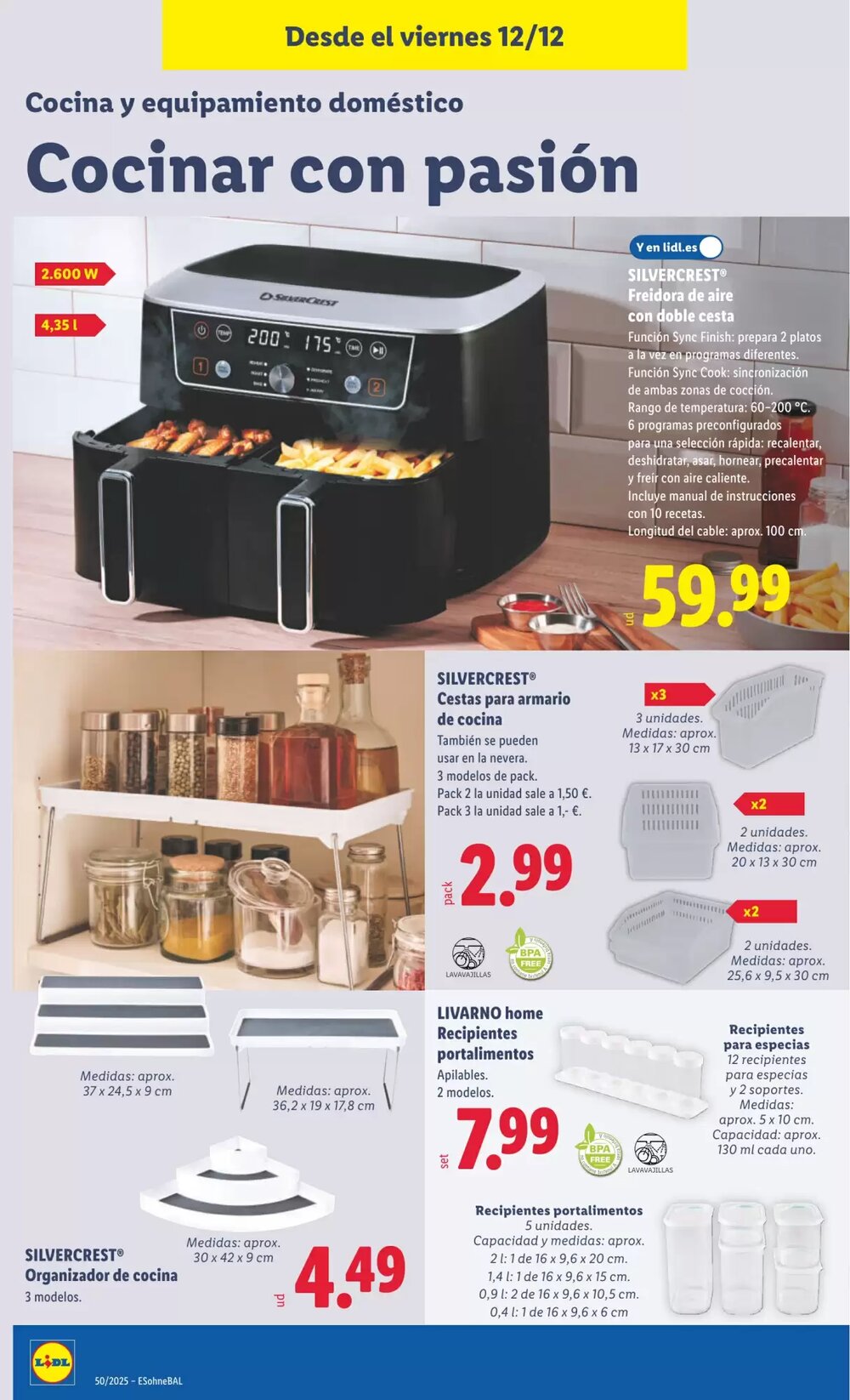 Folleto promocional de Lidl válido desde el 08/12/2025 - Página 24.