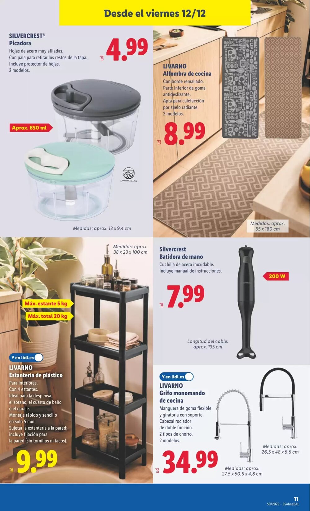 Folleto promocional de Lidl válido desde el 08/12/2025 - Página 25.