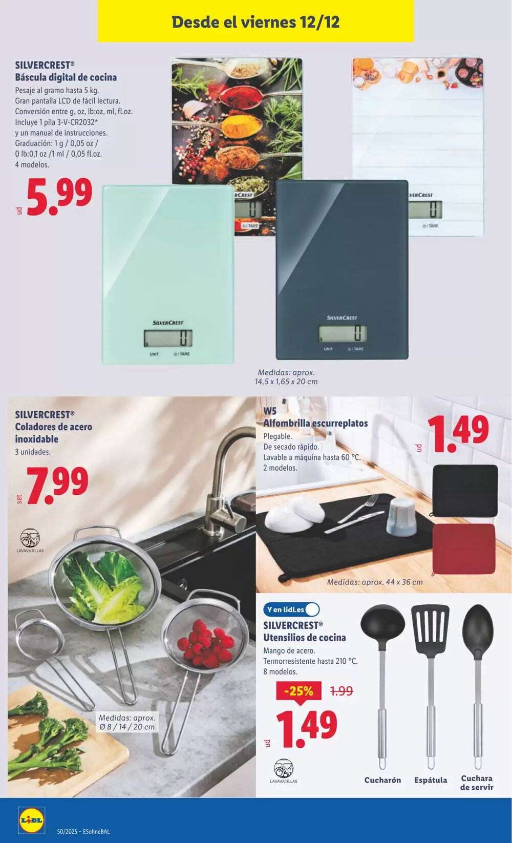 Folleto promocional de Lidl válido desde el 08/12/2025 - Página 28.