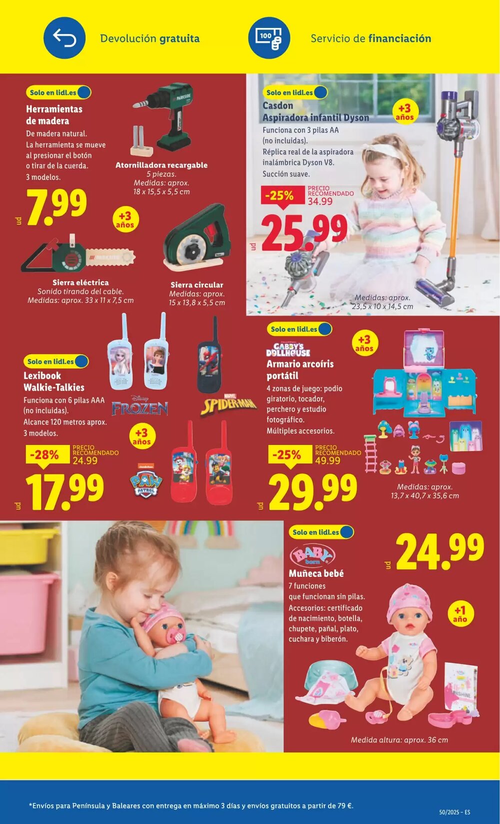 Folleto promocional de Lidl válido desde el 08/12/2025 - Página 3.