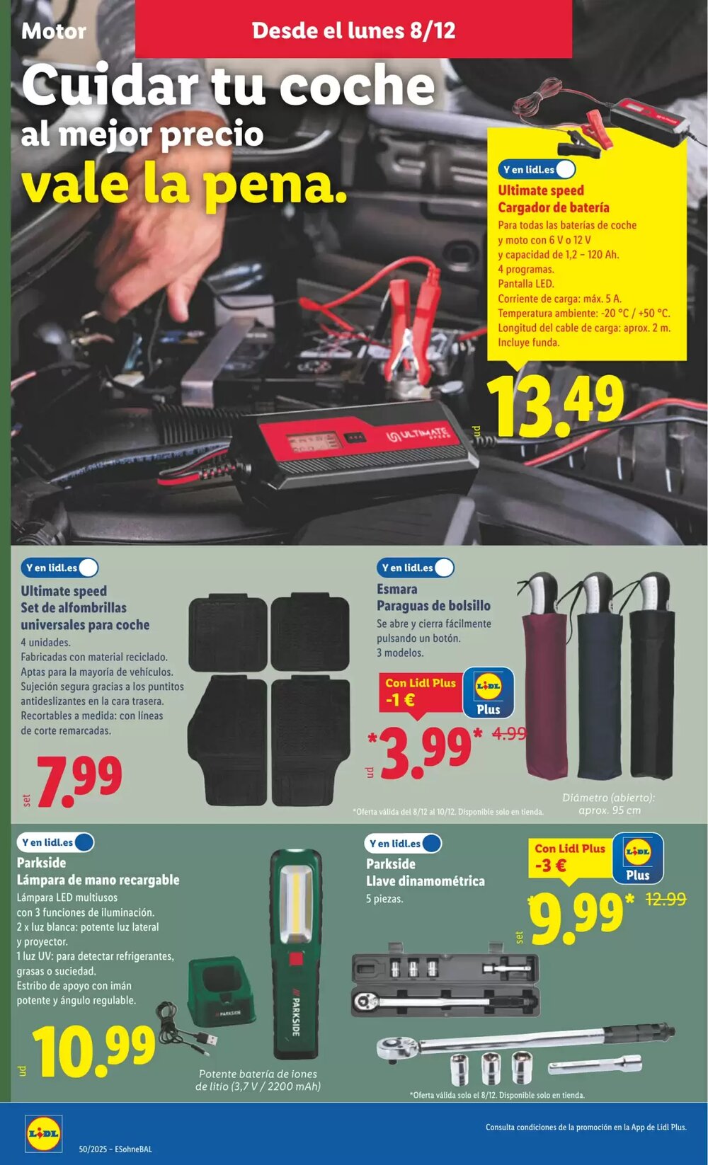 Folleto promocional de Lidl válido desde el 08/12/2025 - Página 6.