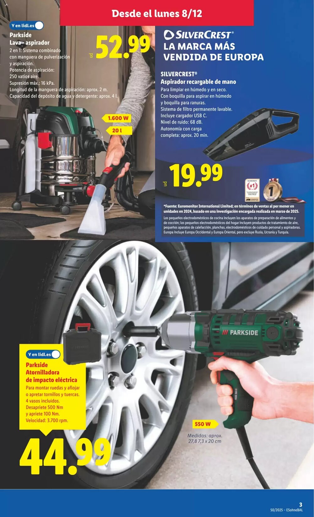 Folleto promocional de Lidl válido desde el 08/12/2025 - Página 7.