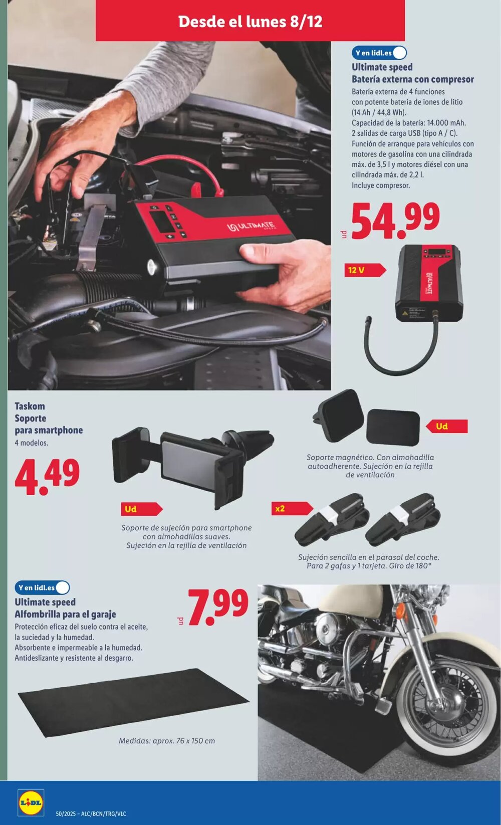 Folleto promocional de Lidl válido desde el 08/12/2025 - Página 8.