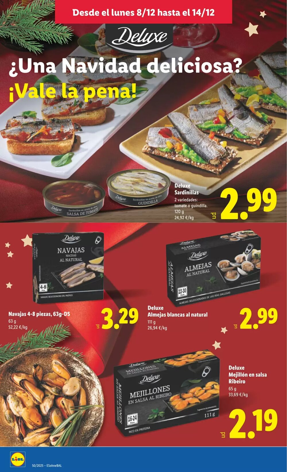 Folleto promocional de Lidl válido desde el 08/12/2025 - Página 14.