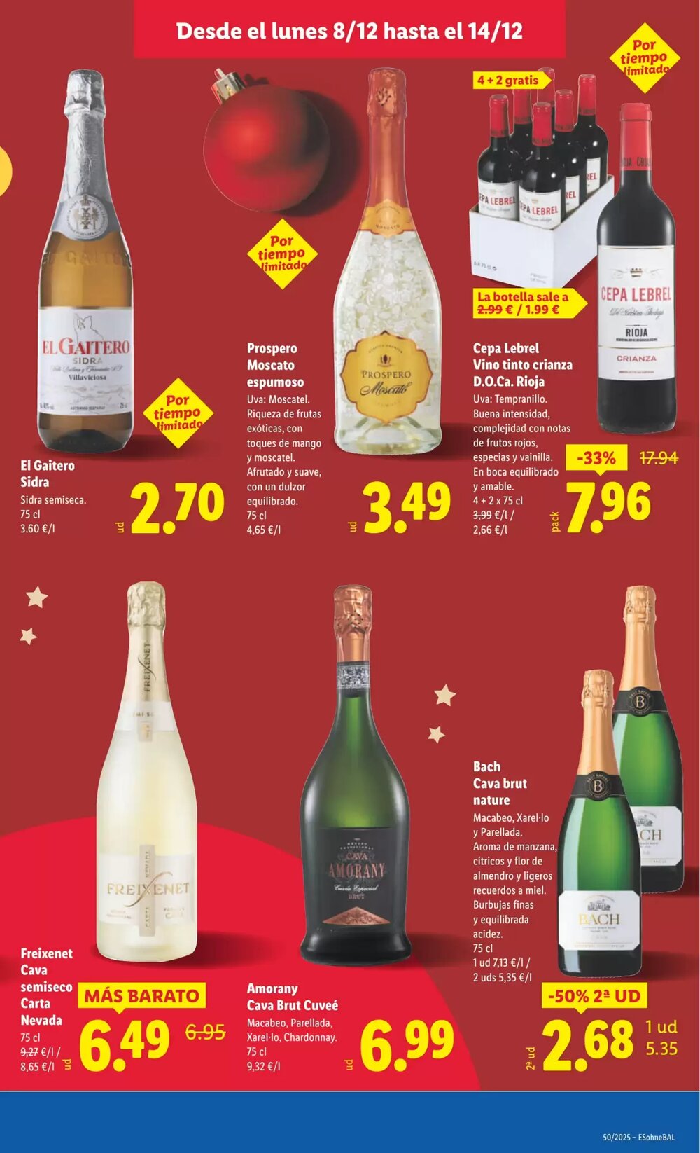 Folleto promocional de Lidl válido desde el 08/12/2025 - Página 25.