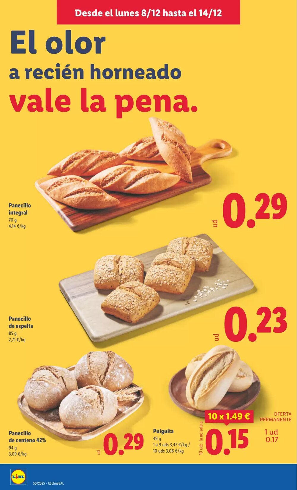 Folleto promocional de Lidl válido desde el 08/12/2025 - Página 4.