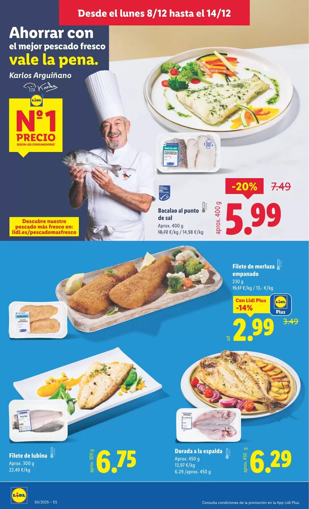 Folleto promocional de Lidl válido desde el 08/12/2025 - Página 6.