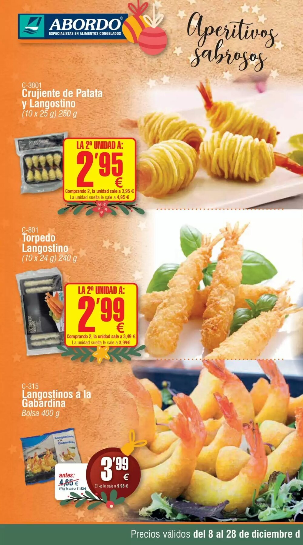 Folleto promocional de Abordo válido desde el 08/12/2025 - Página 10.