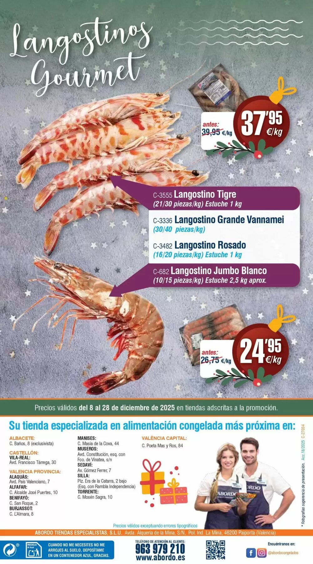 Folleto promocional de Abordo válido desde el 08/12/2025 - Página 16.