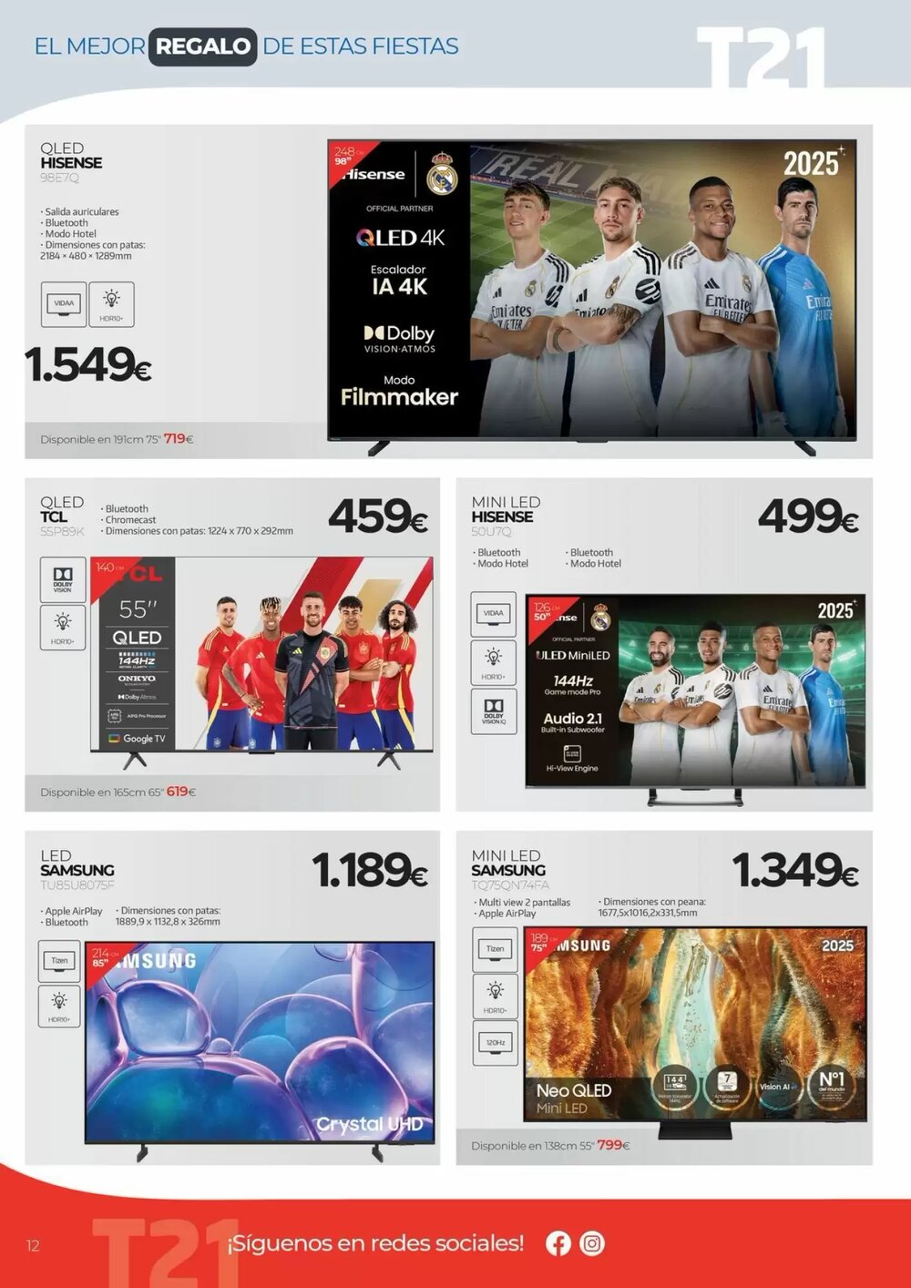 Folleto promocional de Tien 21 válido desde el 09/12/2025 - Página 12.