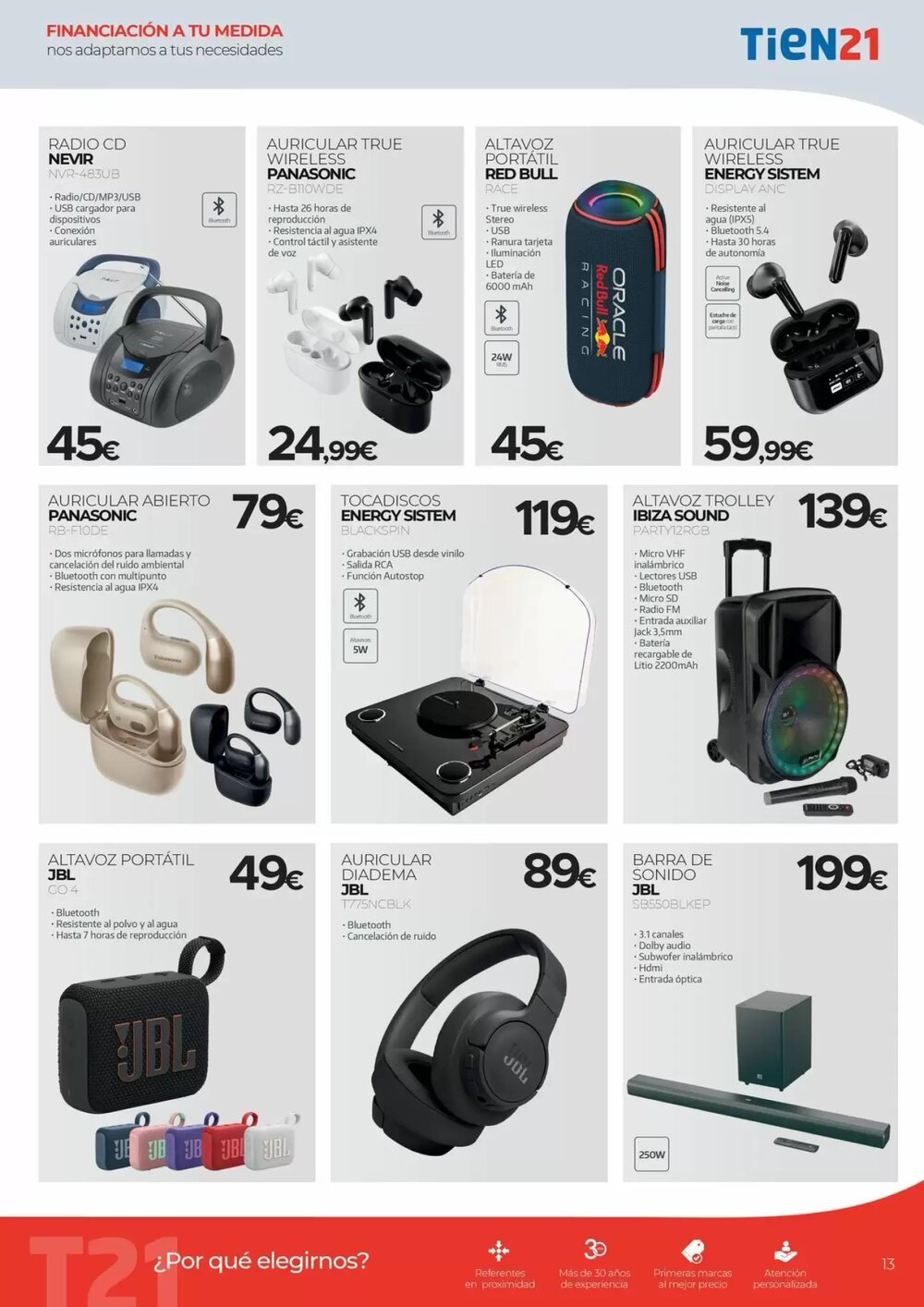 Folleto promocional de Tien 21 válido desde el 09/12/2025 - Página 13.