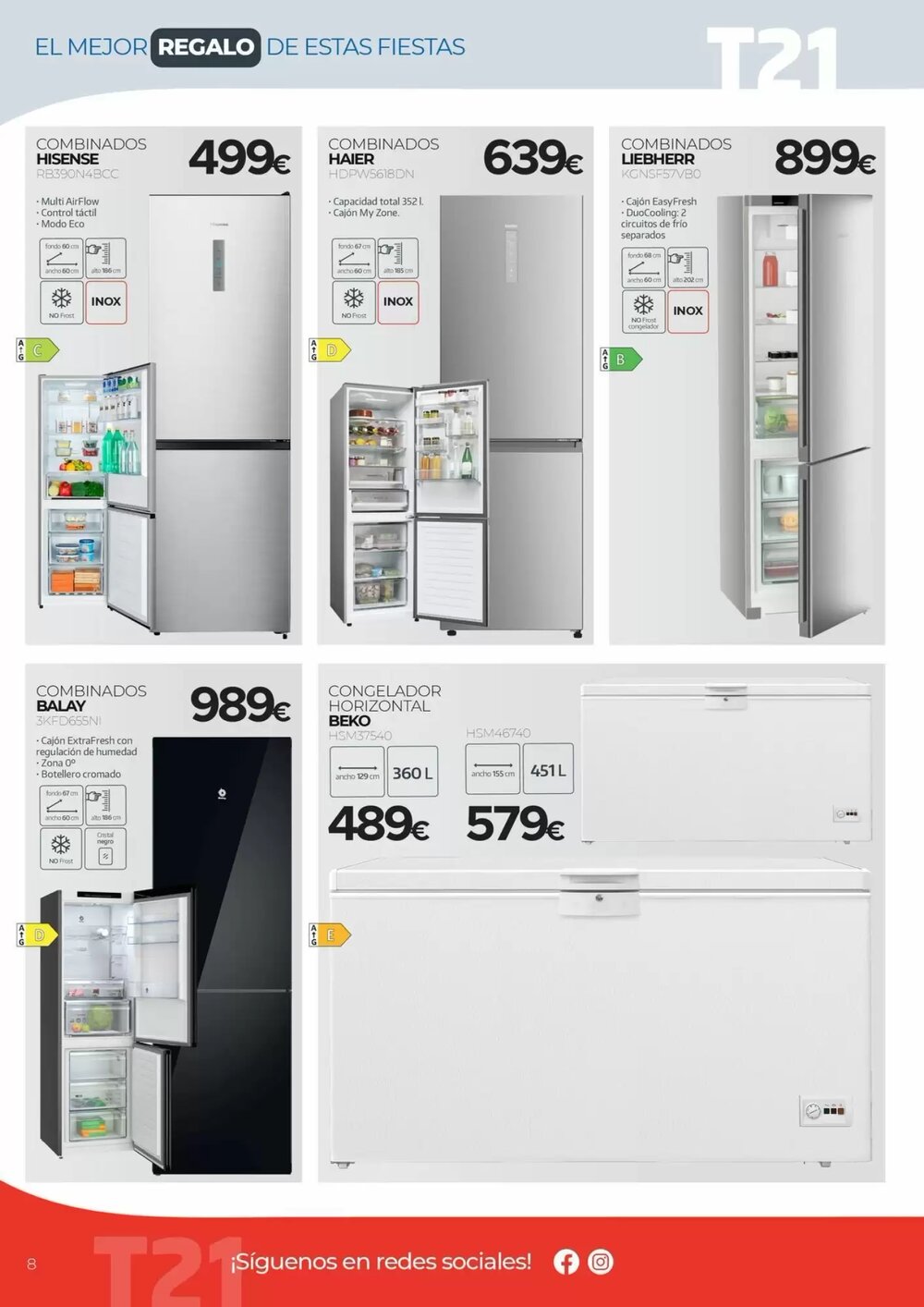 Folleto promocional de Tien 21 válido desde el 09/12/2025 - Página 8.