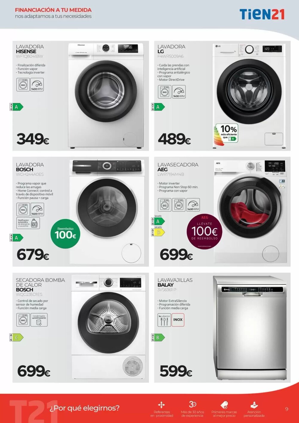 Folleto promocional de Tien 21 válido desde el 09/12/2025 - Página 9.