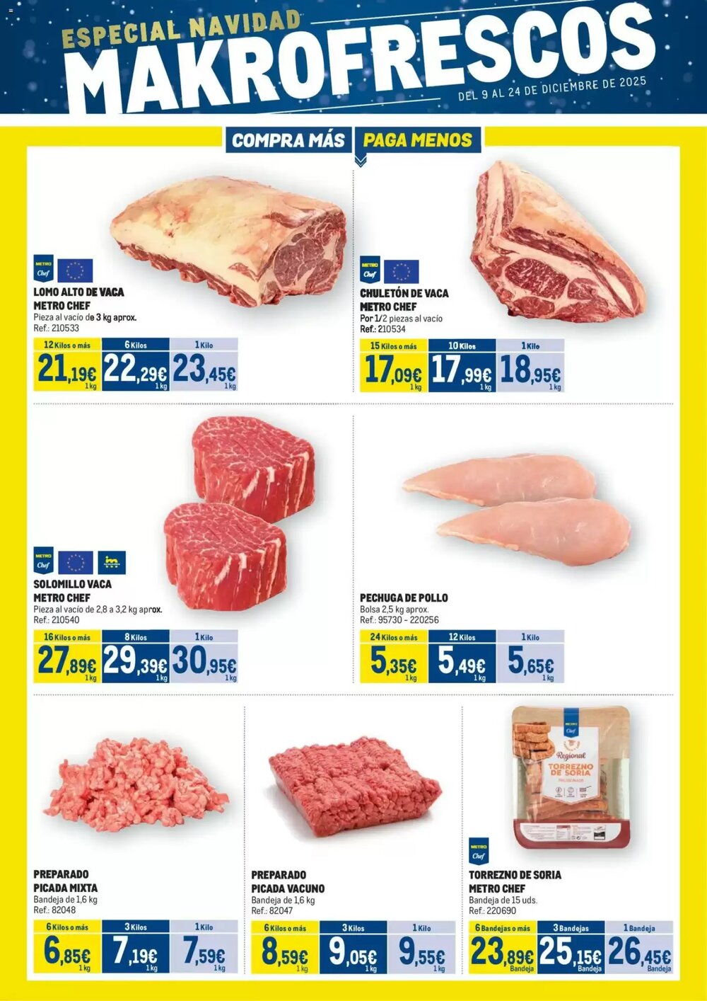 Folleto promocional de Makro válido desde el 09/12/2025 - Página 2.