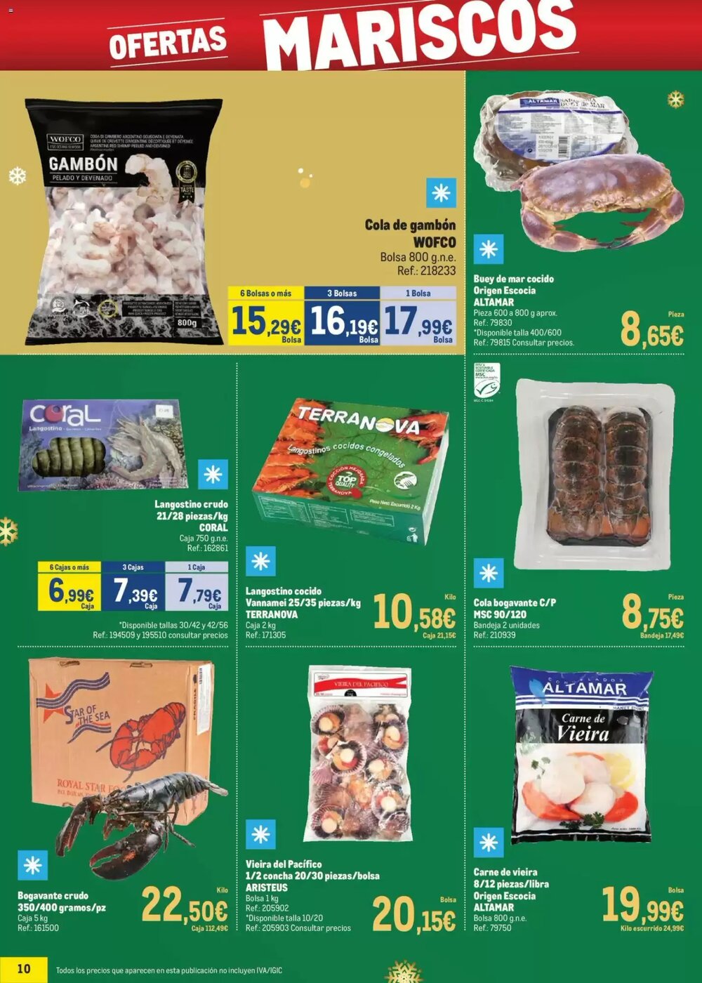 Folleto promocional de Makro válido desde el 09/12/2025 - Página 10.