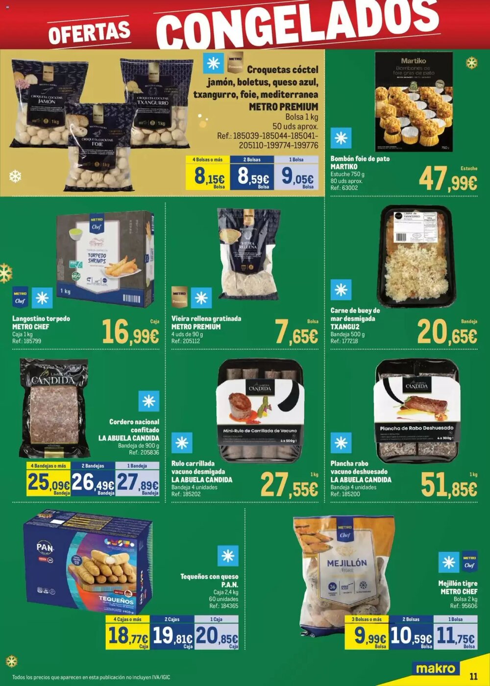 Folleto promocional de Makro válido desde el 09/12/2025 - Página 11.