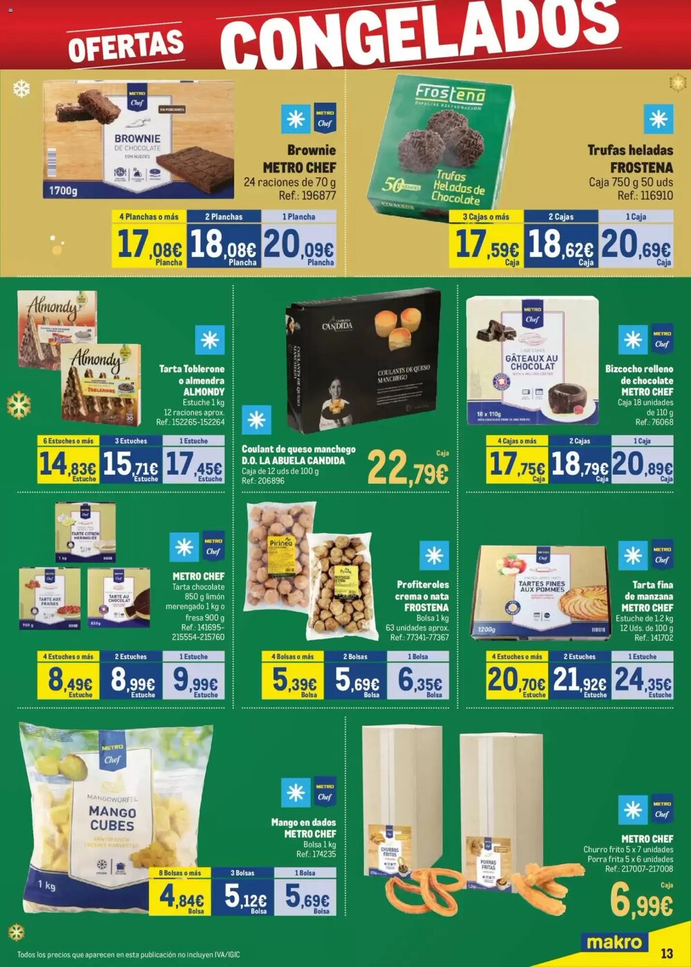 Folleto promocional de Makro válido desde el 09/12/2025 - Página 13.