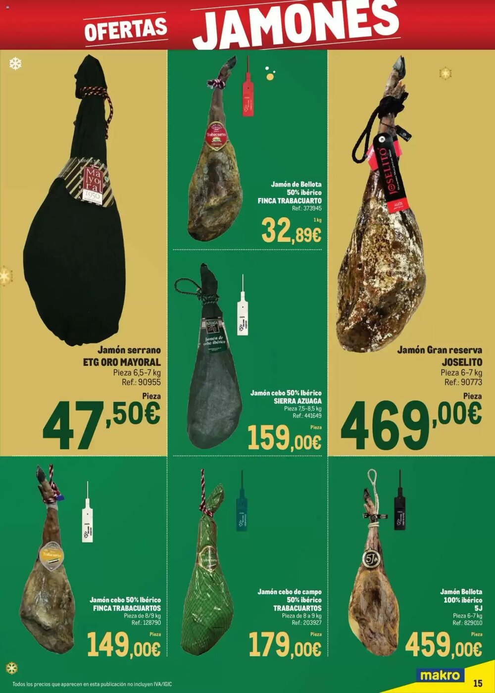 Folleto promocional de Makro válido desde el 09/12/2025 - Página 15.